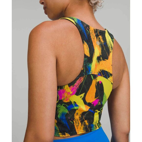 Lululemon Invigorate Training Tank Top Undertone Black Multi | 4 - Picture 6 of 7